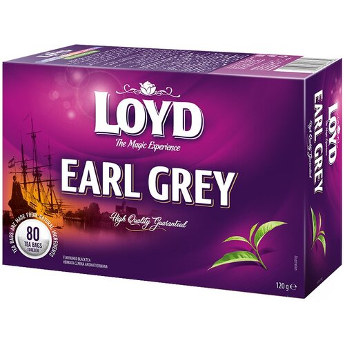 Herbata LOYD Earl Grey (80 sztuk)