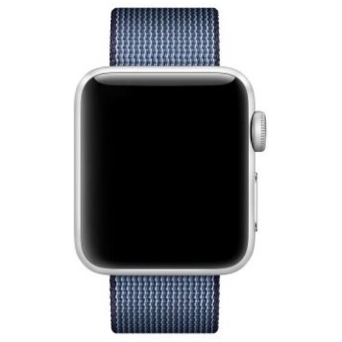 Pasek APPLE Woven Nylon Band do Apple Watch 42/44/45 mm Granatowy