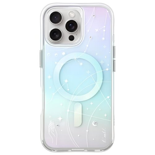 Etui UNIQ Coehl Celest Magnetic Charging do Apple iPhone 16 Pro Max Opal