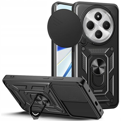 Etui TECH-PROTECT Camshield Pro do Xiaomi Redmi 14C/Poco C75 Czarny