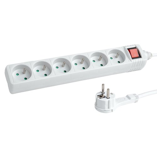 Listwa HAMA Standard 6GN (3 m) Biały