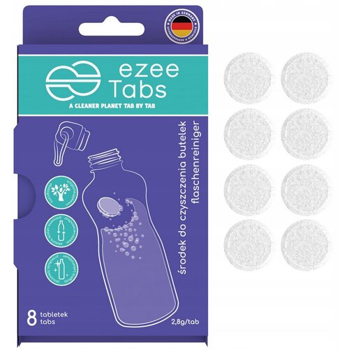 Tabletki czyszczące do butelek EZEETABS 218579 (8 sztuk)