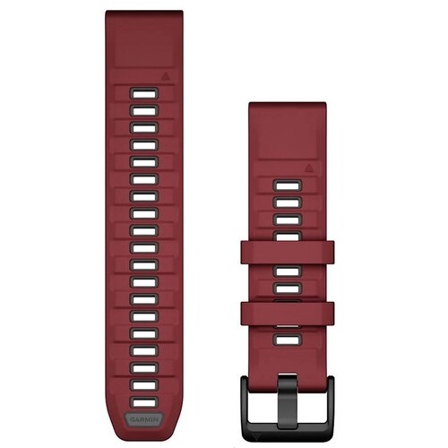 Pasek GARMIN QuickFit 010-13392-06 (45/46/47mm) Bordowo-grafitowy