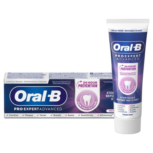 Pasta do zębów ORAL-B Pro Expert Advanced Gum Protection 75 ml (Zaawansowana ochrona dziąseł)
