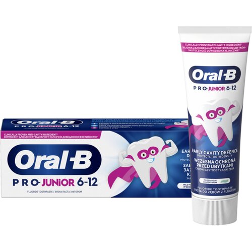 Pasta do zębów ORAL-B Pro Junior 75 ml (Dla Dzieci 6-12 lat)