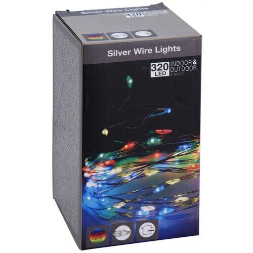 Lampki drucik CHRISTMAS DECORATION 320 LED Multicolor Sieciowe