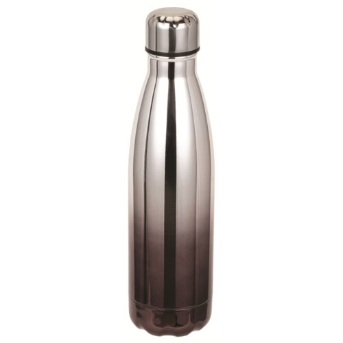 Butelka termiczna SMILE Metallic STT-21 Srebrno-czarny 500 ml