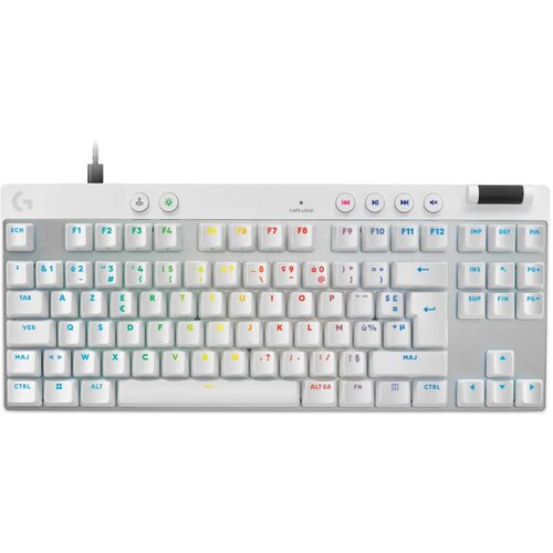 Klawiatura LOGITECH G Pro X TKL Rapid Biały