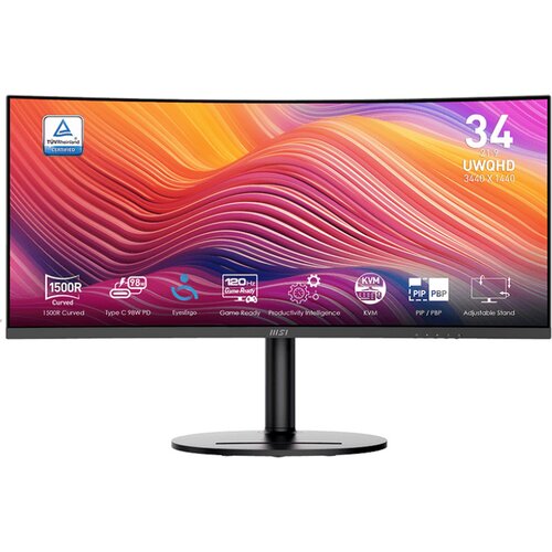 Monitor MSI Modern MD342CQP 34" 3440x1440px 120Hz 1 ms [MPRT] Curved