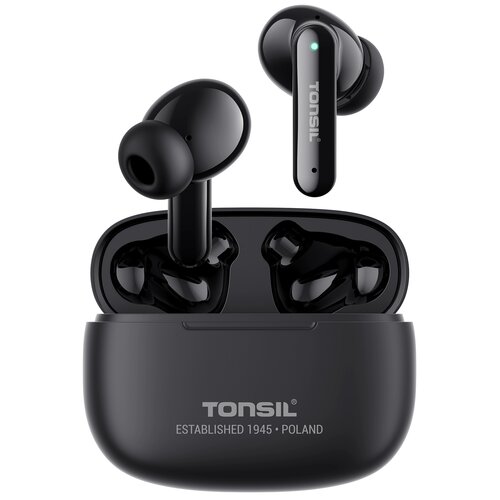 Słuchawki dokanałowe TONSIL T55BT Pro ANC Czarny