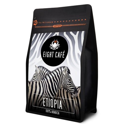 Kawa ziarnista EIGHT CAFE Etiopia Arabica 1kg (Rzemieślnicza)