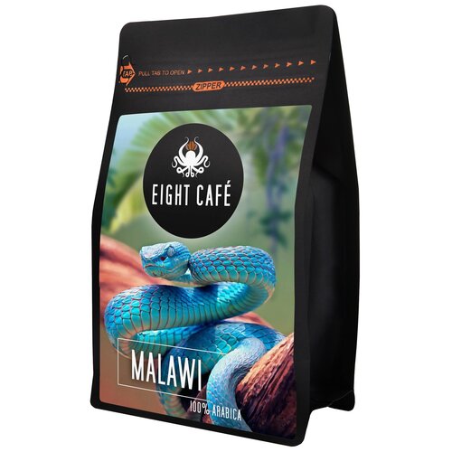 Kawa ziarnista EIGHT CAFE Arabica Malawi 1kg (Rzemieślnicza)