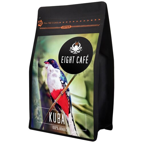 Kawa ziarnista EIGHT CAFE Arabica Kuba 1kg (Rzemieślnicza)