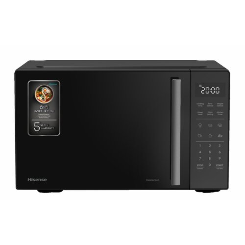 Kuchenka mikrofalowa HISENSE H23MOBS4HI 1000W średnica 28.5 cm pojemność 23L Czarny