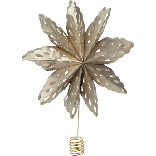 Gwiazda CHRISTMAS DECORATION 30 cm Złoty