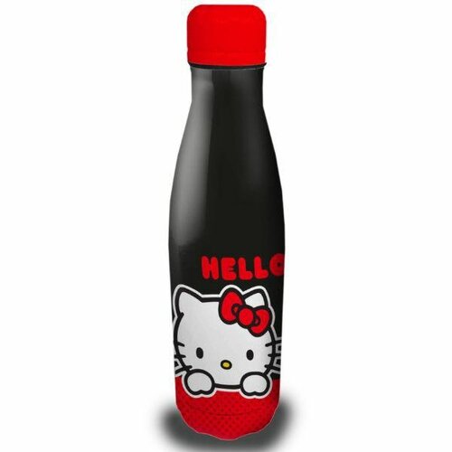 Butelka stalowa CORIEX Hello Kitty Czarno-czerwony