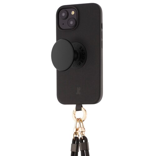 Etui JUST ELEGANCE PopGrip do Apple iPhone 15 Czarny