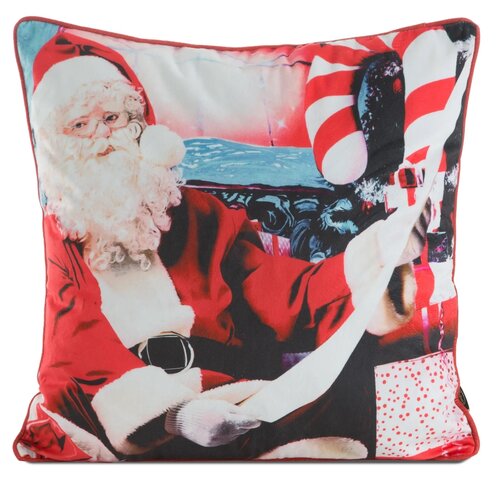 Poszewka EUROFIRANY 459714 45 x 45 cm Czerwony