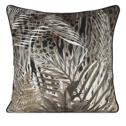 Poszewka EUROFIRANY Eva 60 x 60 cm Czarny