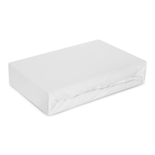 Prześcieradło EUROFIRANY Design 91 Soft z gumką 220 x 200 cm Biały