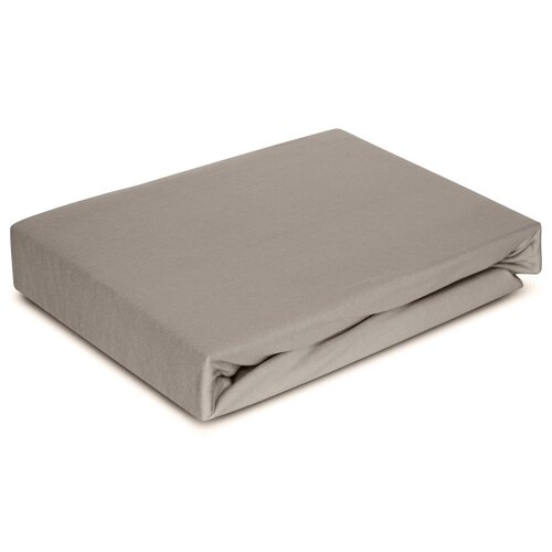 Prześcieradło EUROFIRANY Design 91 Soft z gumką 100 x 200 cm Jasnoszary