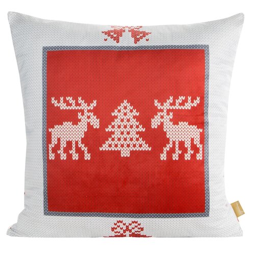 Poszewka EUROFIRANY Noel 60 x 60 cm Czerwony