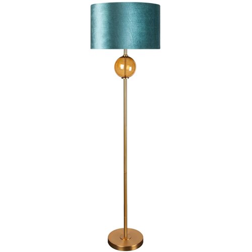 Lampa podłogowa EUROFIRANY Musa 395125 Turkusowy wysokość 165 cm
