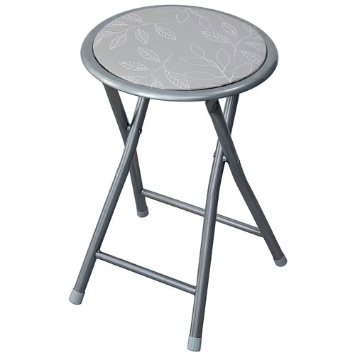 Taboret składany PATIO Flower 48279 Szary