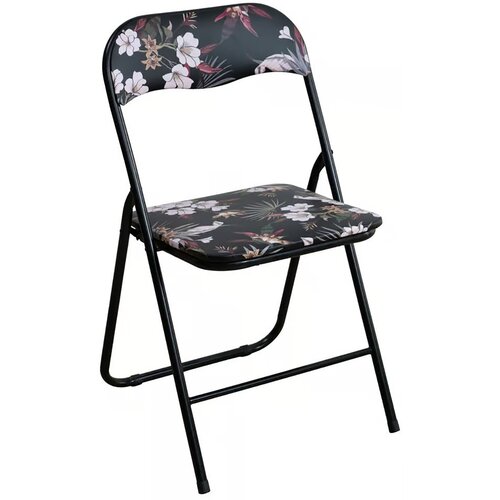 Krzesło składane PATIO Flower 48288 Czarny