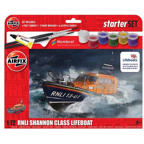 Łódź AIRFIX Starter Set RNLI Shannon Class A55015
