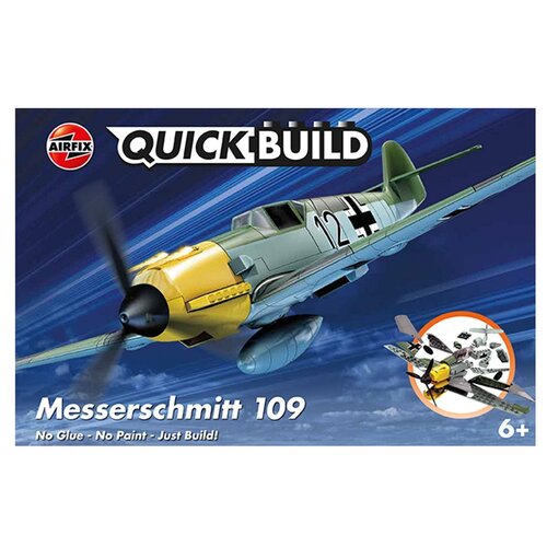 Klocki plastikowe AIRFIX Quickbuild Messerschmitt Bf109 J6001