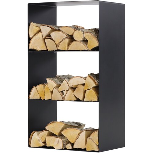 Stojak na drewno MAGNUS P-REG-0R147-00000 Czarny