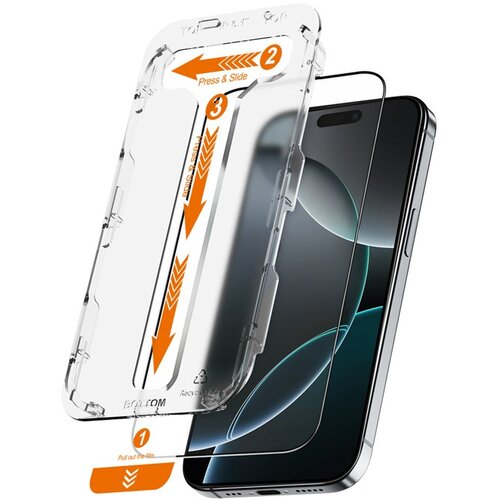 Szkło hartowane CRONG EasyShield do Apple iPhone 16 Pro (2szt.)