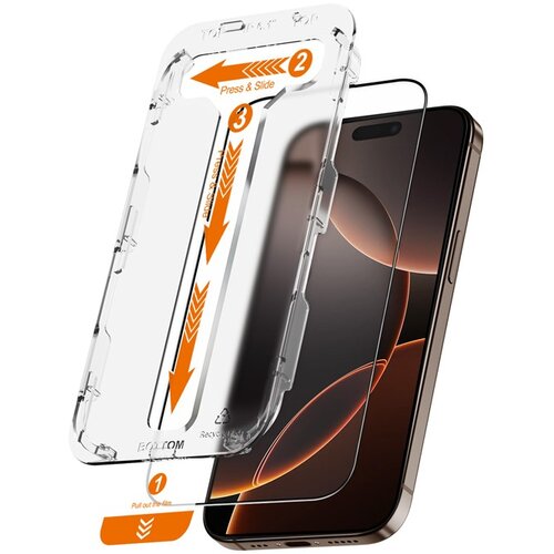 Szkło hartowane CRONG EasyShield do Apple iPhone 16 Pro Max (2szt.)