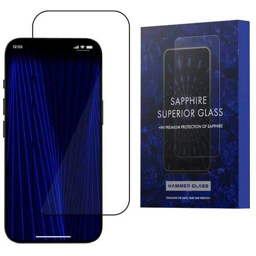Szkło szafirowe HAMMER GLASS Sapphire Superior do Apple iPhone 15