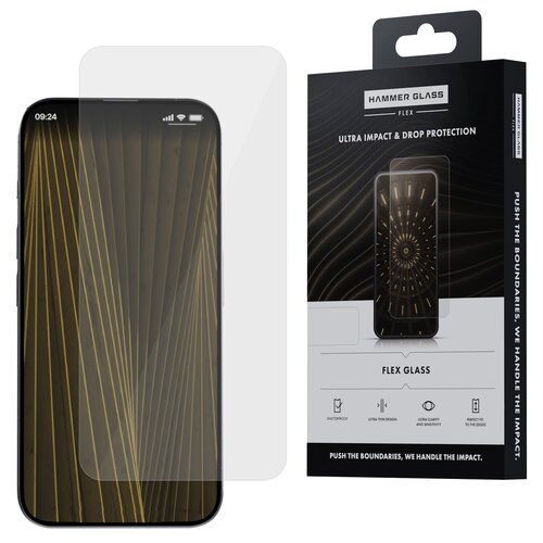 Szkło hybrydowe HAMMER GLASS Flex do Apple iPhone 13/13 Pro/14