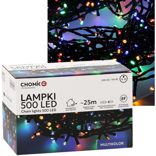 Lampki choinkowe LED EXTRALINK EX.73318 25 m Sieciowe