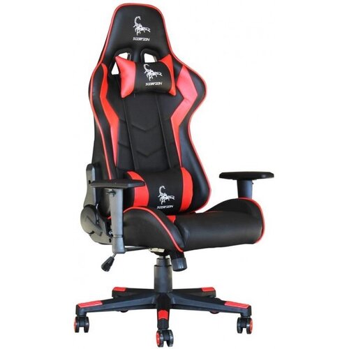 Fotel GEMBIRD Scorpion Czarno-czerwony