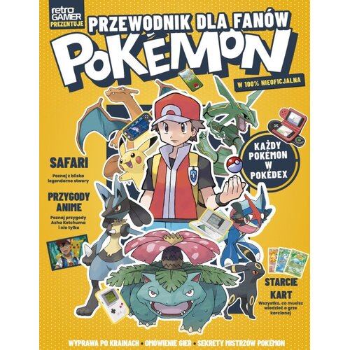 Książka Pokemon Przewodnik dla Fanów (twarda okładka)