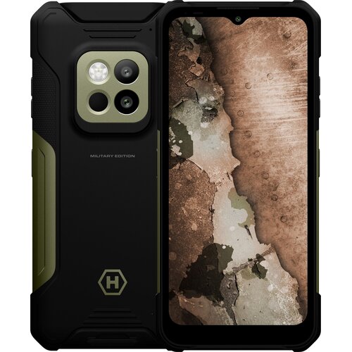Smartfon MYPHONE Hammer Construction 2 5G Thermal Military Edition 8/256GB 6.58" 120Hz Czarno-zielony