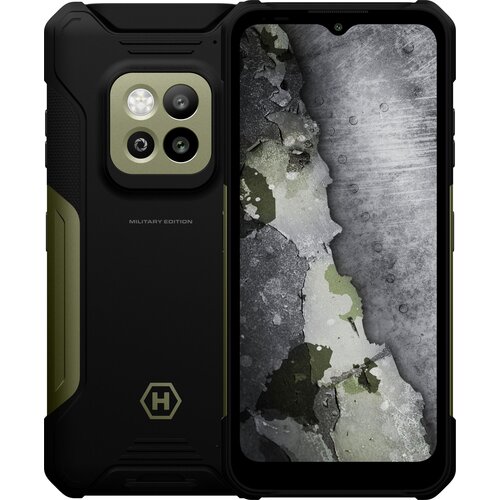 Smartfon MYPHONE Hammer Construction 2 Military Edition 5G 6/128GB 6.58" 120Hz Czarno-zielony