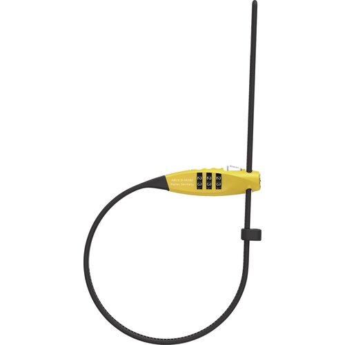 Zapięcie rowerowe ABUS Combiflex TravelGuard Linka Żółty