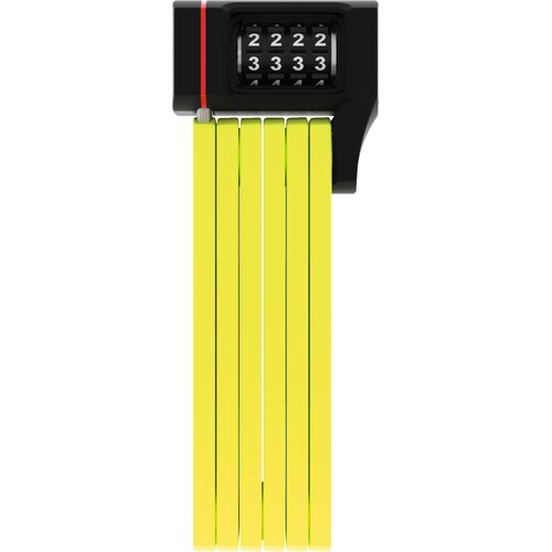 Zapięcie rowerowe ABUS Bordo uGrip 5700C/80 + SH Folding lock Składane Limonkowy