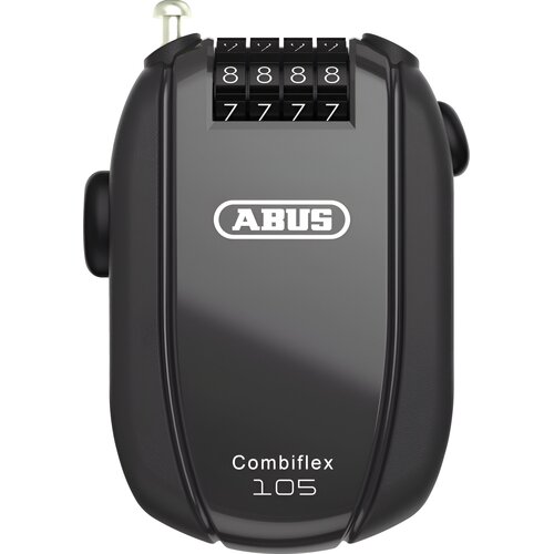 Zapięcie rowerowe ABUS Combiflex Rest 105 Linka Czarny