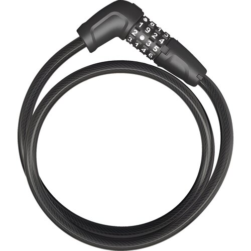 Zapięcie rowerowe ABUS Numerino 5410C/85 Linka Czarny