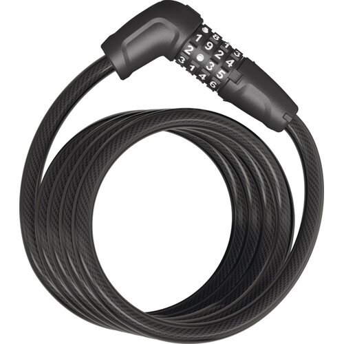 Zapięcie rowerowe ABUS Tresor 6512C/180 Linka Czarny