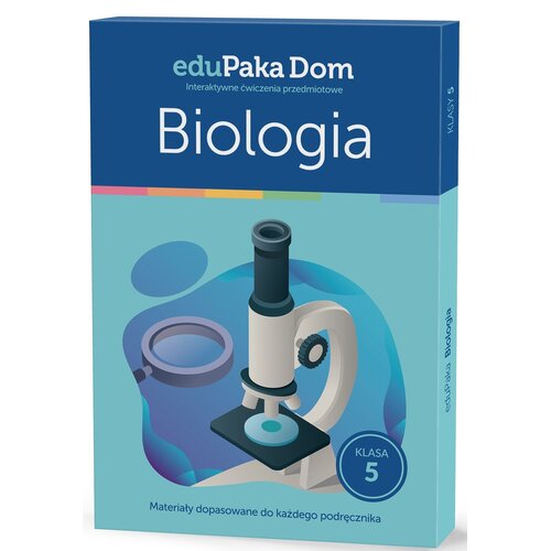 E-kod cyfrowy EduPaka Dom - interaktywne ćwiczenia przedmiotowe - Biologia Klasa 5