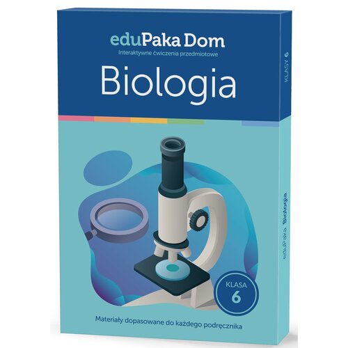 E-kod cyfrowy EduPaka Dom - interaktywne ćwiczenia przedmiotowe - Biologia Klasa 6
