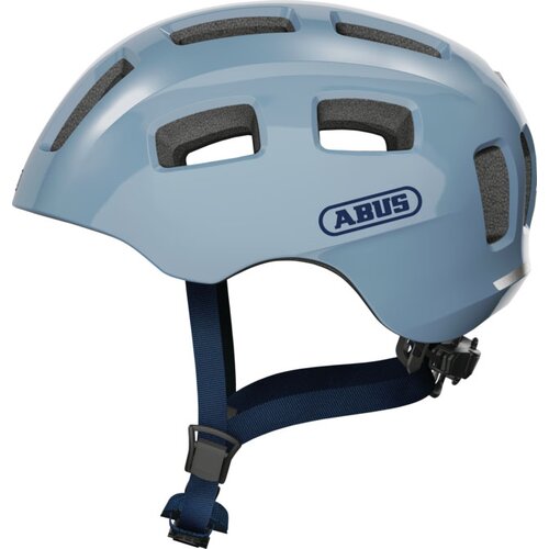 Kask rowerowy ABUS Youn-I 2.0 Niebieski dla Dzieci z lampką (rozmiar S)