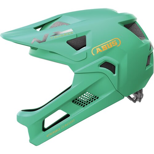 Kask rowerowy ABUS YouDrop FF Jasnozielony dla Dzieci (rozmiar S)